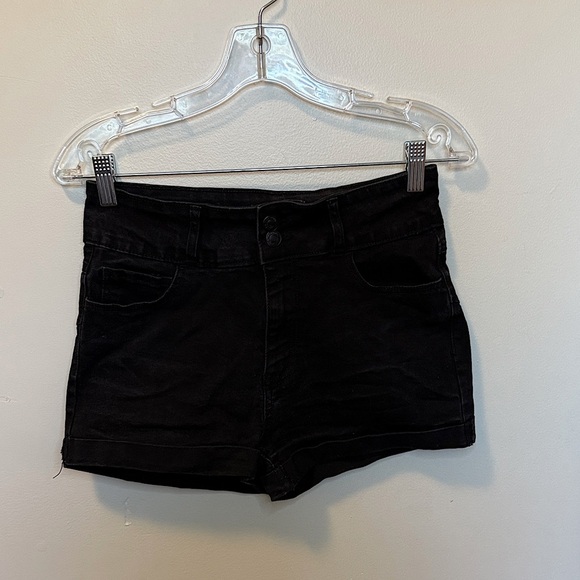 High rise Denim Women's Shorts - Picture 1 of 2